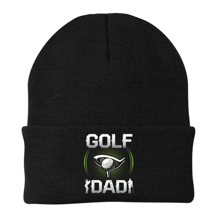 Golf Lover Golf Dad Gift For Dad Father's Day Knit Cap Winter Beanie