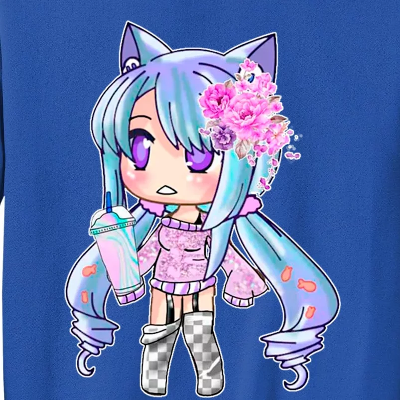 Gacha Life Gatcha Club Inspired 03 Kawaii Ga Anime Chibi Cool Gift Tall Sweatshirt