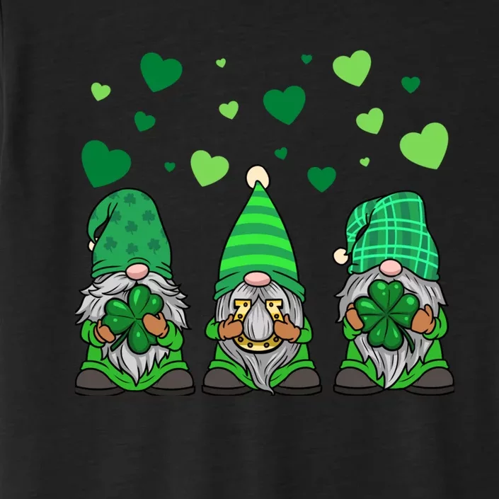 Gnome Leprechaun Green Gnomes Tomte St. Patricks Day Gift ChromaSoft Performance T-Shirt