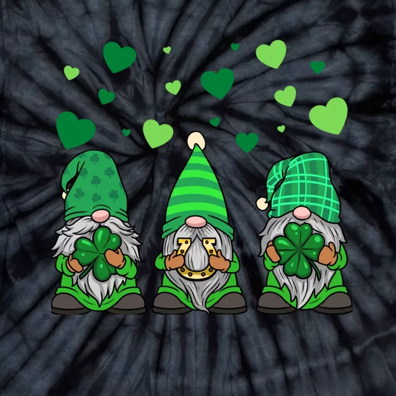 Gnome Leprechaun Green Gnomes Tomte St. Patricks Day Gift Tie-Dye T-Shirt