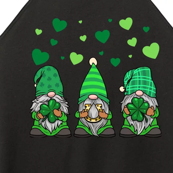 Gnome Leprechaun Green Gnomes Tomte St. Patricks Day Gift Women’s Perfect Tri Rocker Tank