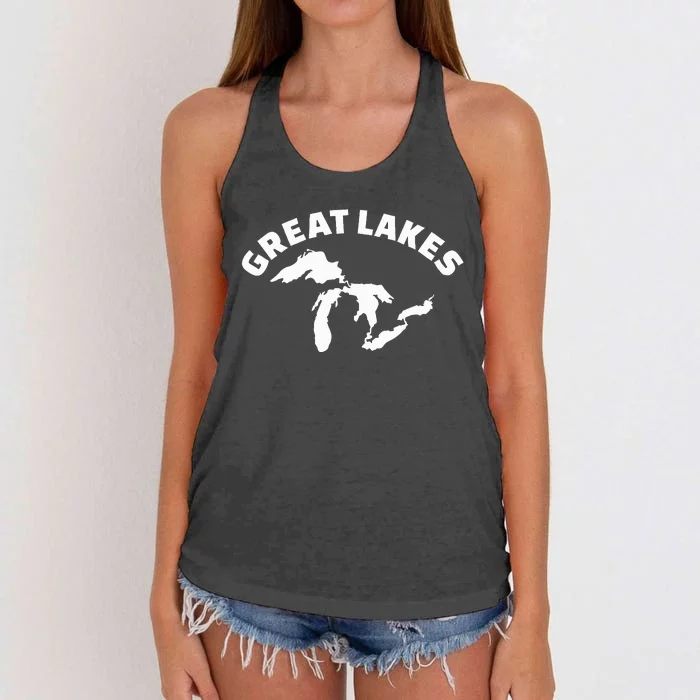 Great Lakes Women's Knotted Racerback Tank