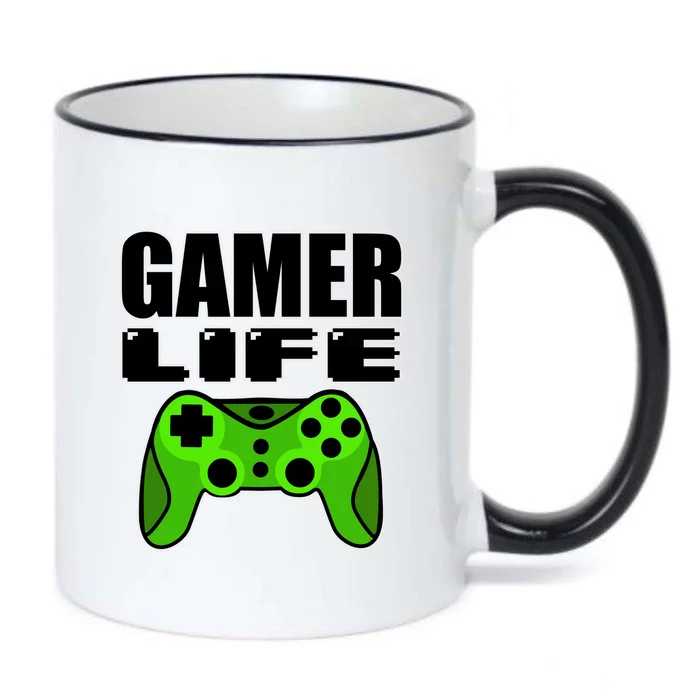 Gamer Life Black Color Changing Mug