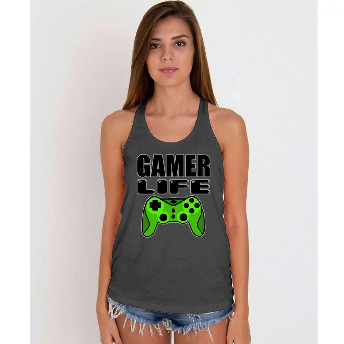 Gamer Life Women's Knotted Racerback Tank