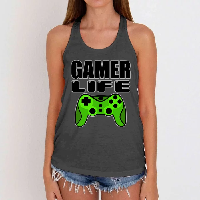 Gamer Life Women's Knotted Racerback Tank