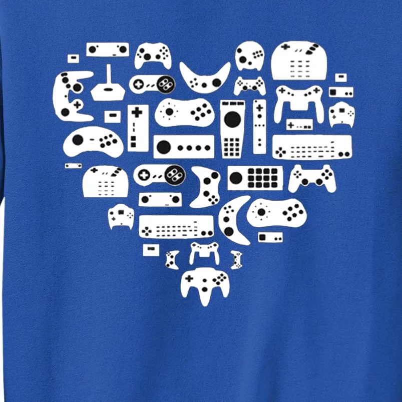 Gaming Love Gamer Gift Game Valentines Day Gift For Him Cool Gift Sweatshirt