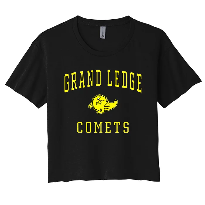 Grand Ledge High School Comets Women's Crop Top Tee