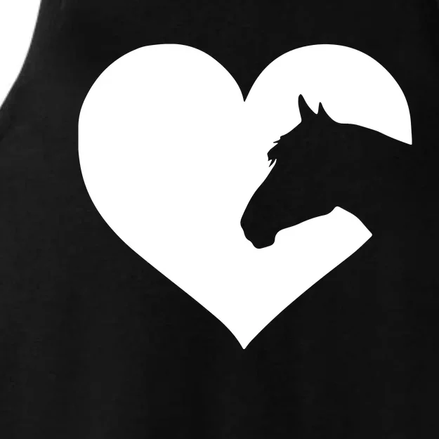 Great Love Horses Women Men Ladies Tri-Blend Wicking Tank