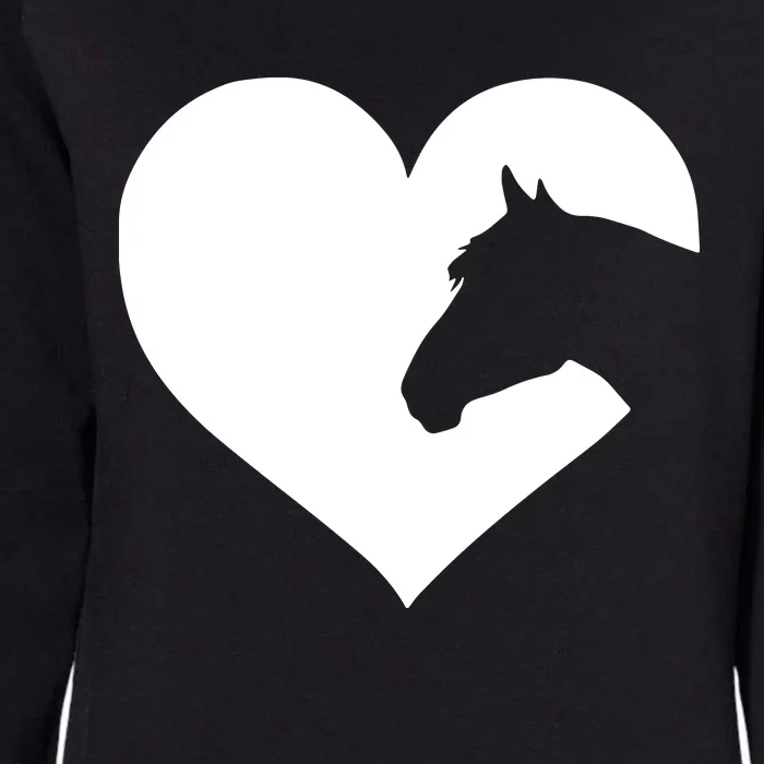 Great Love Horses Women Men Womens California Wash Sweatshirt