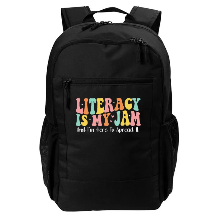 Groovy Literacy Is My Jam And IM Here To Spread It Daily Commute Backpack