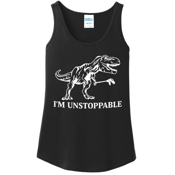 Greeneyed Lizard IM Unstoppable Ladies Essential Tank