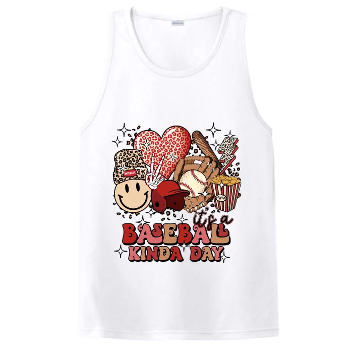 Gramma Life It's A Baseball Kinda Day Performance Tank