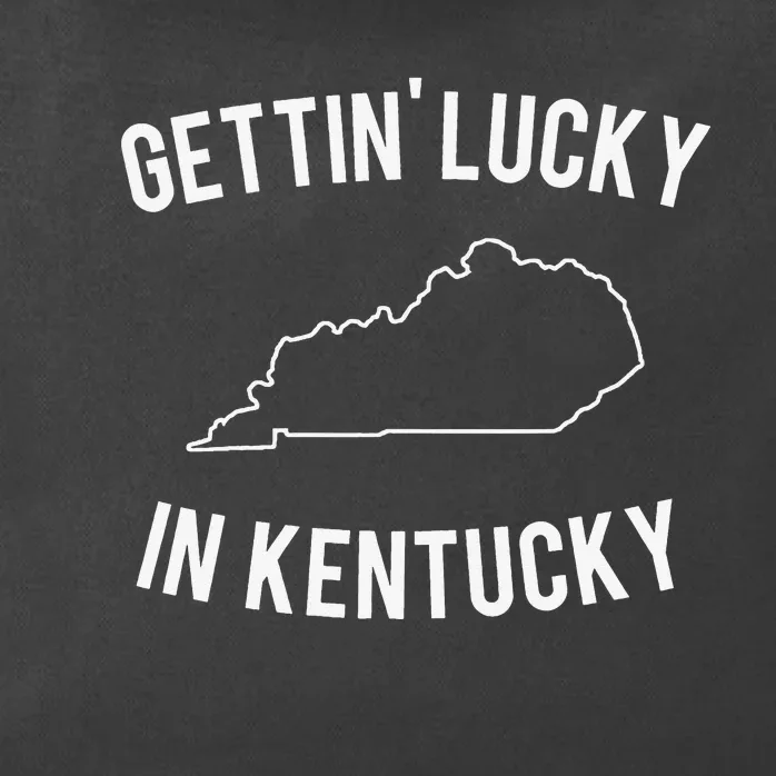 Gettin Lucky In Kentucky Zip Tote Bag