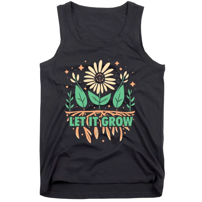 Gardeners Let It Grow Funny Garden Gardening Tank Top