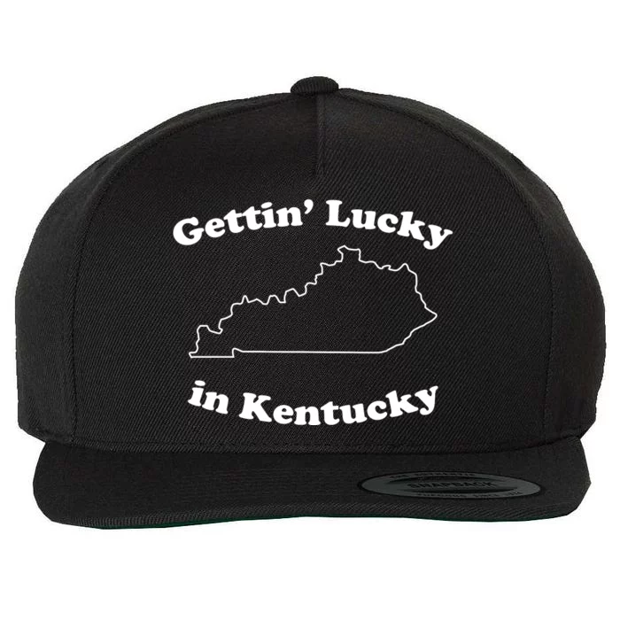 Gettin Lucky In Kentucky Cool Lucky In Kentucky Wool Snapback Cap