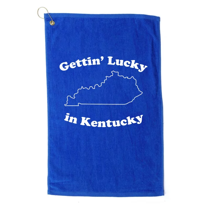 Gettin Lucky In Kentucky Cool Lucky In Kentucky Platinum Collection Golf Towel