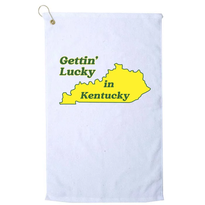 Gettin Lucky In Kentucky Cool Lucky In Kentucky Platinum Collection Golf Towel