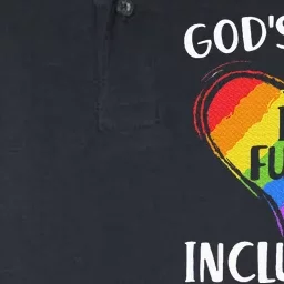 GodS Love Is Fully Inclusive Christian Pride Lgbt Softstyle Adult Sport Polo