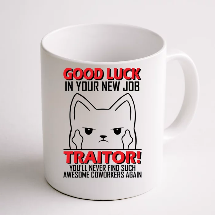 Traitor Mug Work Leaving Gift Good Luck in New Job Funny -  Denmark