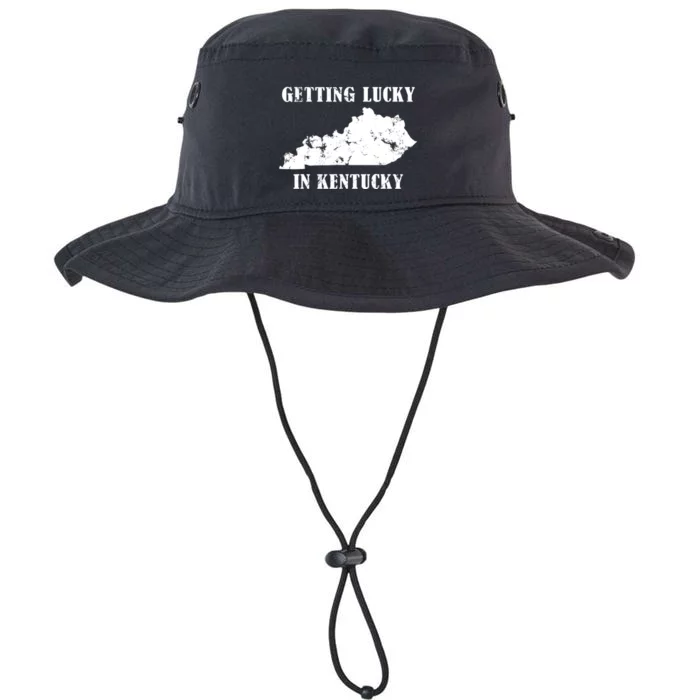 Getting Lucky In Kentucky Distressed Kentucky Legacy Cool Fit Booney Bucket Hat