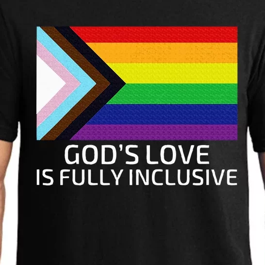 Gods Love Is Fully Inclusive Lgbtqia+ G.A.Y Pride Christian Pajama Set