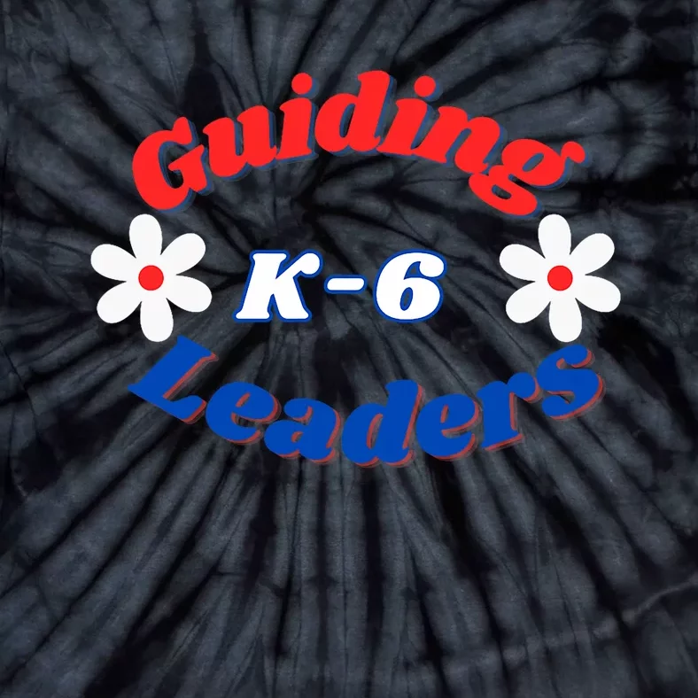 Guiding Leaders K6 School Counselor Young Leaders Daisies Tie-Dye T-Shirt