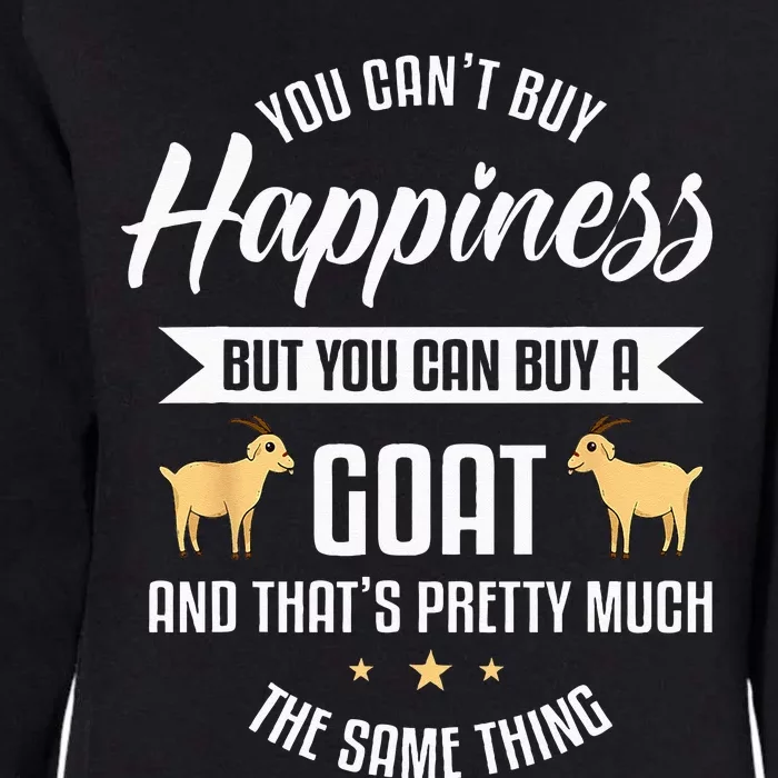 Goat Lover Livestock Farmer Breeder Womens California Wash Sweatshirt