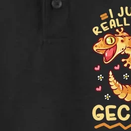 Gecko Lizard Leopard Geckos Terraristic Dry Zone Grid Performance Polo