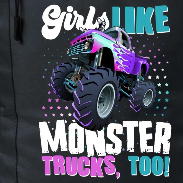 Girls Like Monster Trucks Too! Daily Commute Backpack