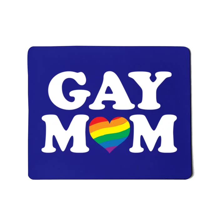 Gay Lesbian Mom Cute Fashion Rainbow Graphic Gift Mousepad