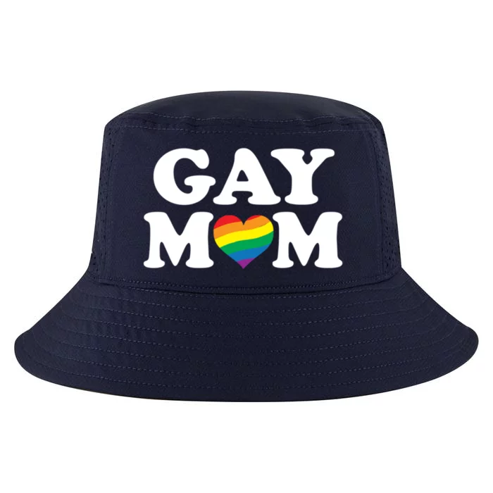 Gay Lesbian Mom Cute Fashion Rainbow Graphic Gift Cool Comfort Performance Bucket Hat