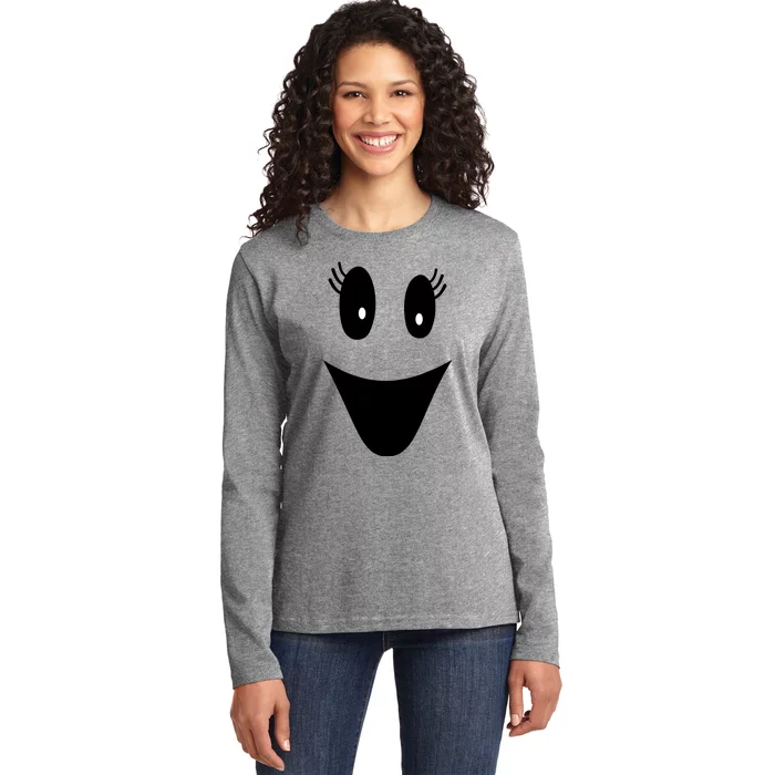 Ghost Last Minute Costume Ladies Long Sleeve Shirt