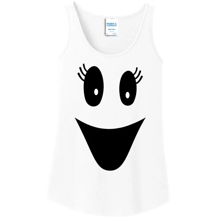 Ghost Last Minute Costume Ladies Essential Tank