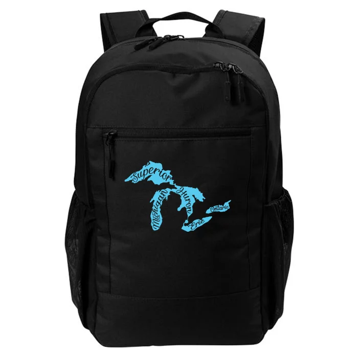 Great Lakes Michigan Detroit Michigan Great Lakes Daily Commute Backpack