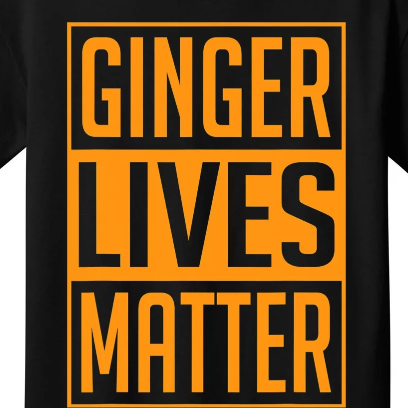 Ginger Lives Matter St Patricks Day Red Headed Men Women Tee Kids T-Shirt