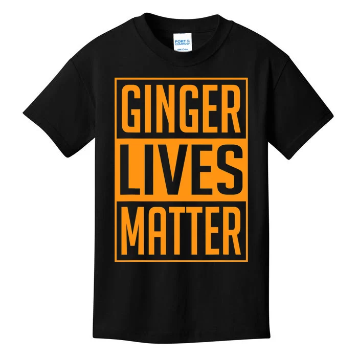 Ginger Lives Matter St Patricks Day Red Headed Men Women Tee Kids T-Shirt