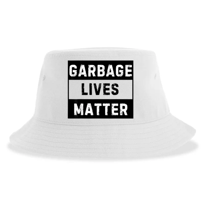 Garbage Lives Matter Funny Election Sustainable Bucket Hat