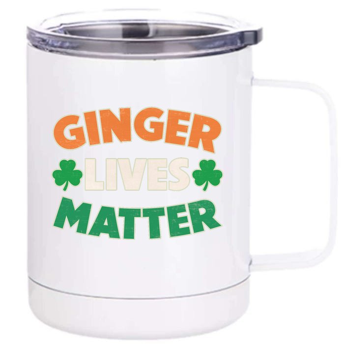 Ginger Lives Matter Front & Back 12oz Stainless Steel Tumbler Cup