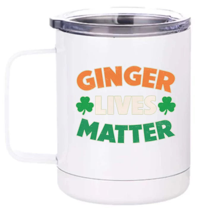 Ginger Lives Matter Front & Back 12oz Stainless Steel Tumbler Cup