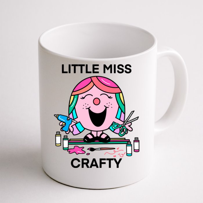 Groovy Little Miss Crafty Teacher Front & Back Coffee Mug