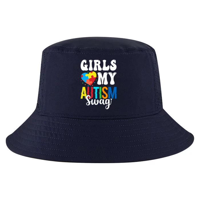 Girl Love My Autism Swag Funny Autistic Boy Awareness Cool Comfort Performance Bucket Hat