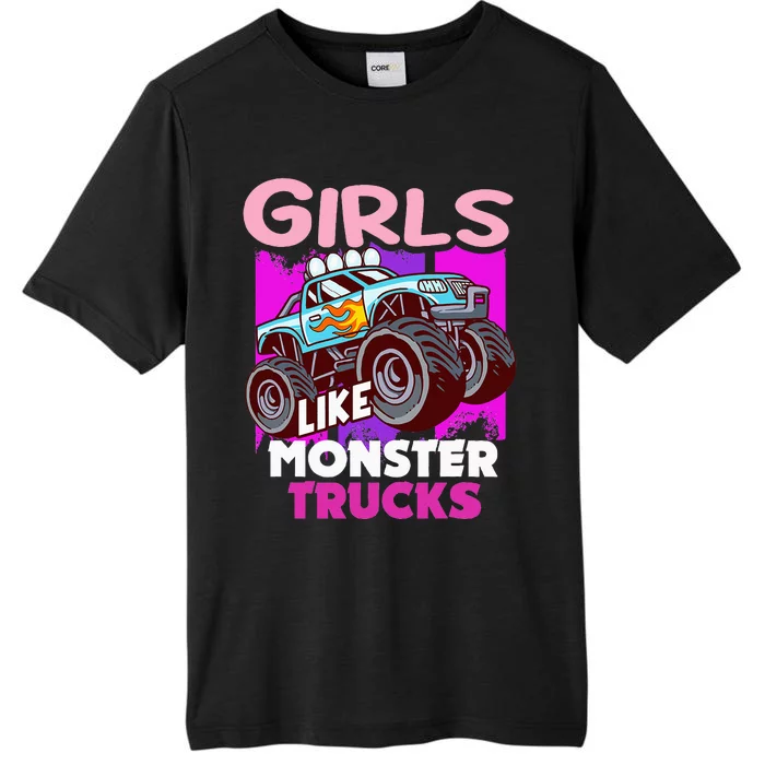 G.I.R.L.S Like Monster Truck Big Style Truck ChromaSoft Performance T-Shirt