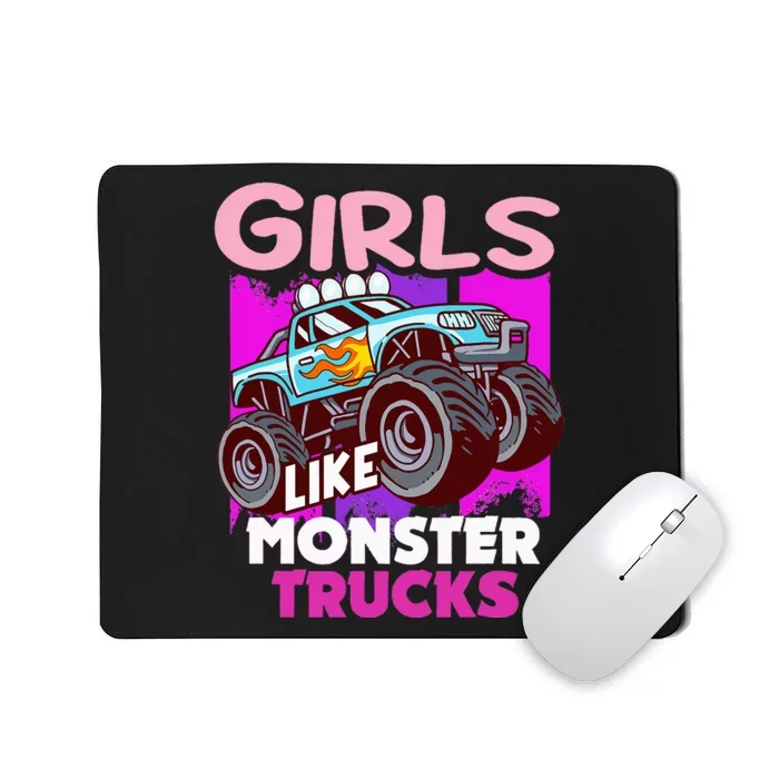 G.I.R.L.S Like Monster Truck Big Style Truck Mousepad