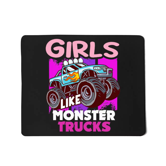 G.I.R.L.S Like Monster Truck Big Style Truck Mousepad