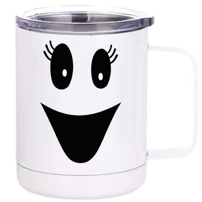 Ghost Last Minute Costume Front & Back 12oz Stainless Steel Tumbler Cup