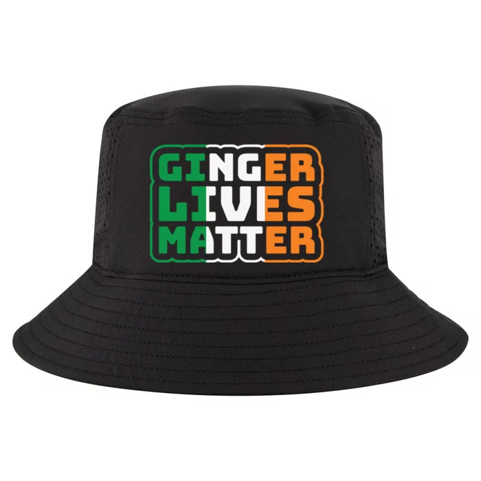 Ginger Lives Matter Funny St Patricks Day Cool Comfort Performance Bucket Hat