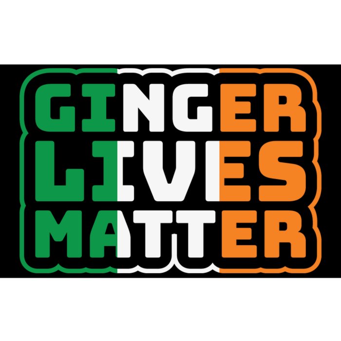 Ginger Lives Matter Funny St Patricks Day Bumper Sticker