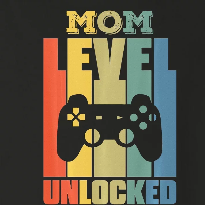 Gamer Lover Mom Level Unlocked Mother's Day Toddler Long Sleeve Shirt