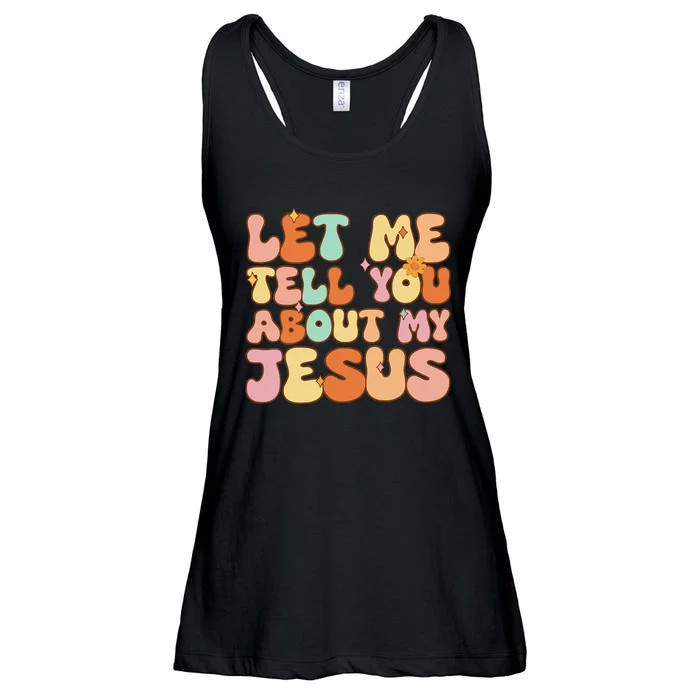 Girl Let Me Tell You About My Jesus Ladies Essential Flowy Tank