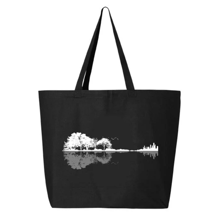 Guitar Lake Nature Wilderness Graphic 25L Jumbo Tote